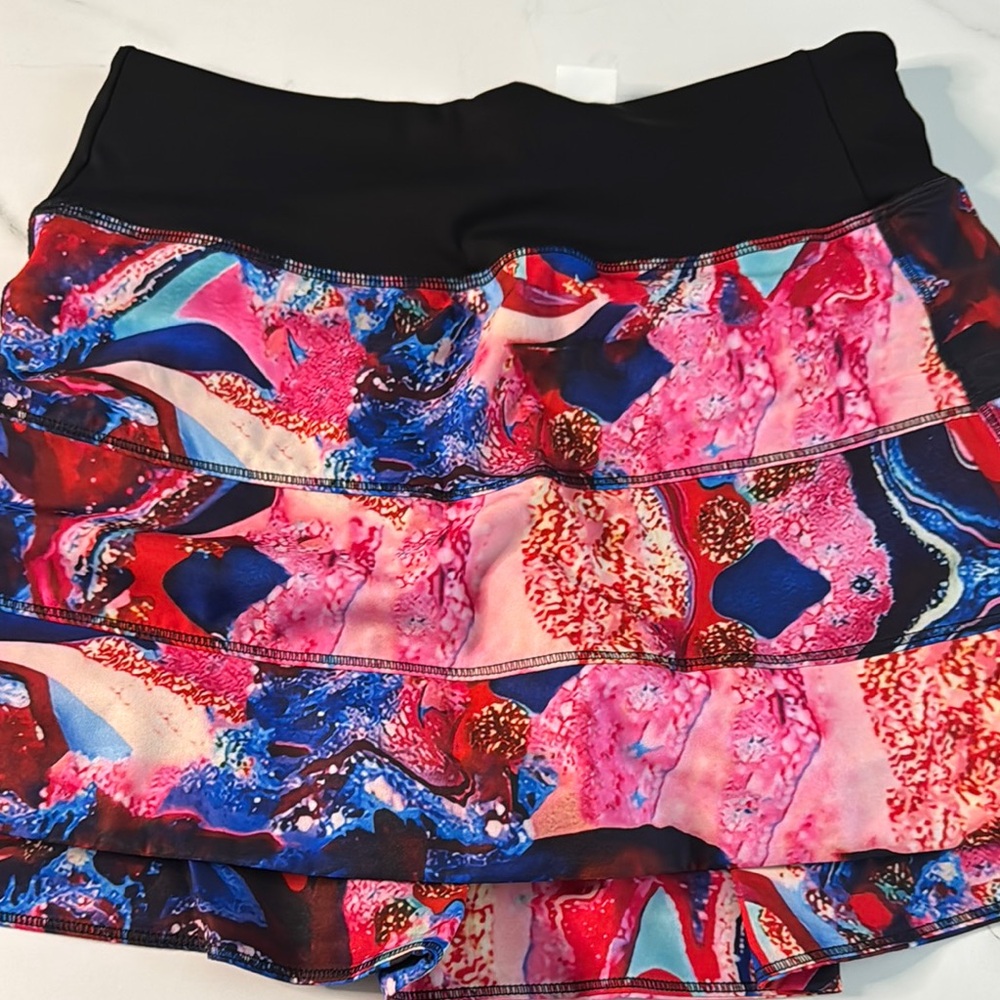 Colorful Abstract Women's Sports Skirt